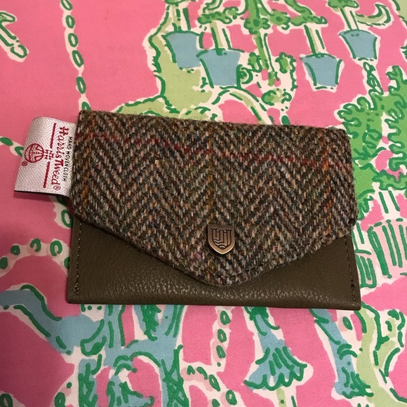 Islander Harris Tweed Wool Card Wallet or Coin Purse - Picture 1 of 7